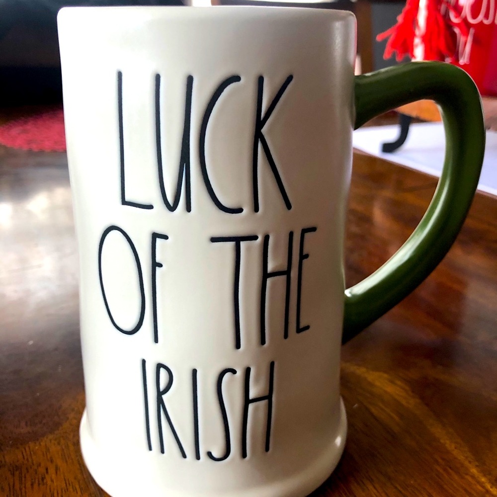 Rae Dunn Luck of the Irish Stein